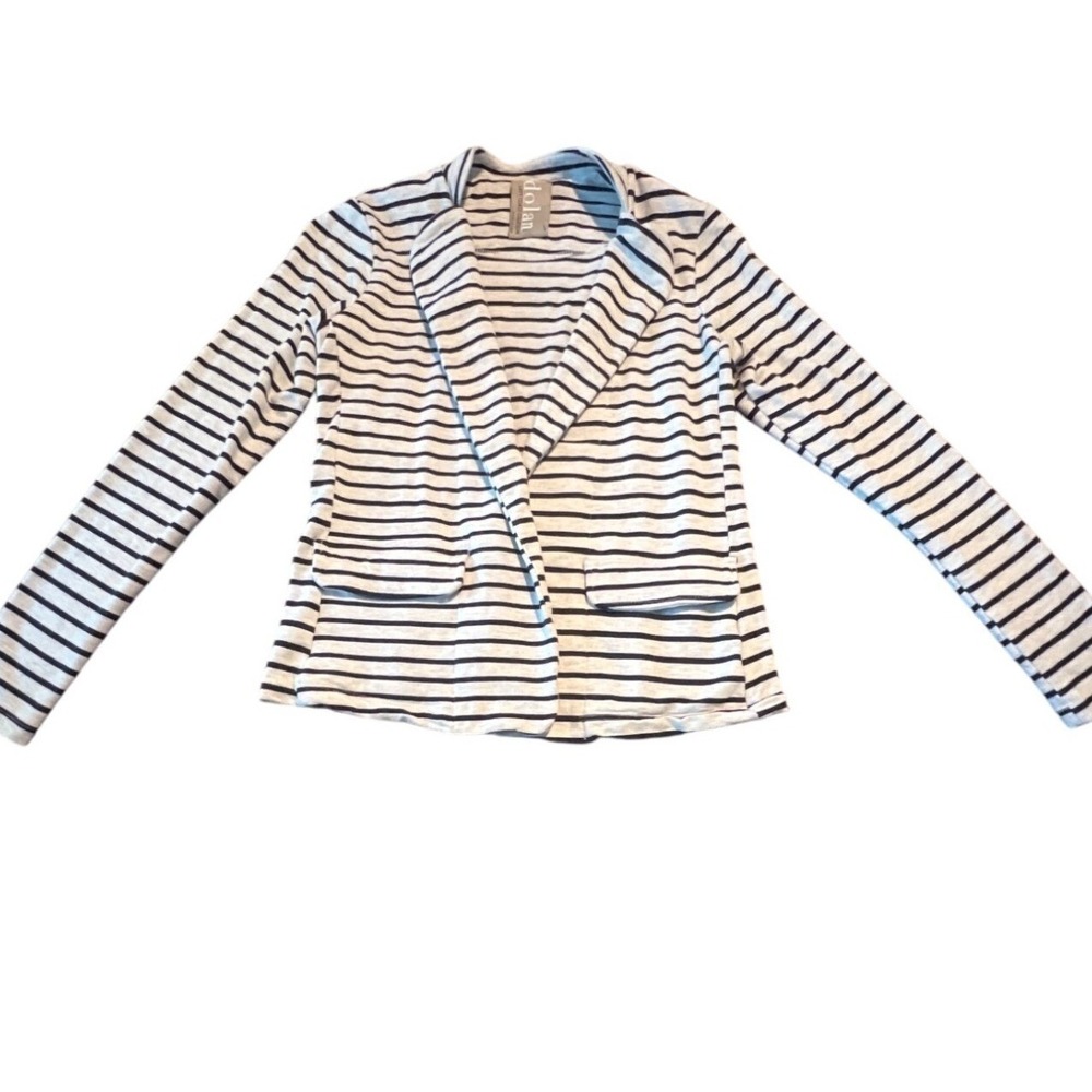 Dolan‎ Left Coast Collection Striped Blazer Womens S Lightweight Preppy Nautical